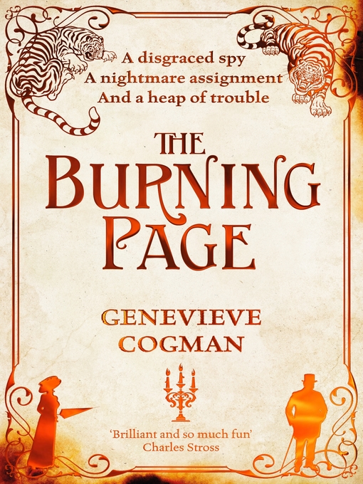 Title details for The Burning Page by Genevieve Cogman - Wait list